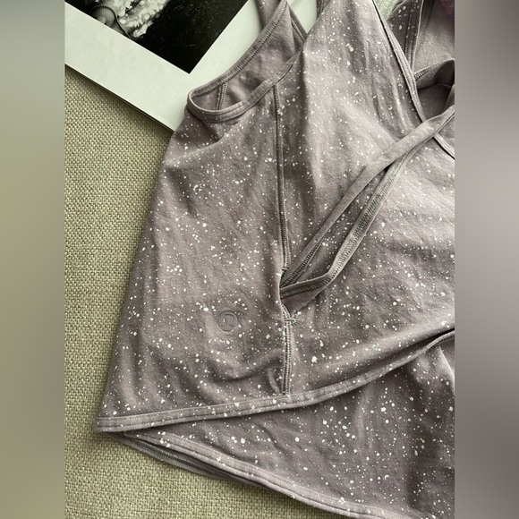 Lululemon Its A Tie Tank In Splatter Dye Dusty Dawn Size 6 - Picture 8 of 11